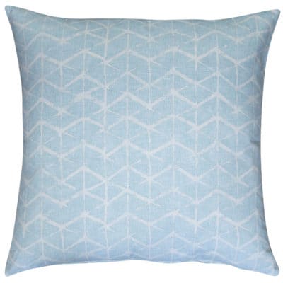 Astrid Trellis Extra-Large Cushion in Duck Egg Blue