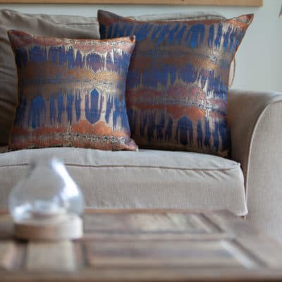Savannah Cushion in Terracotta