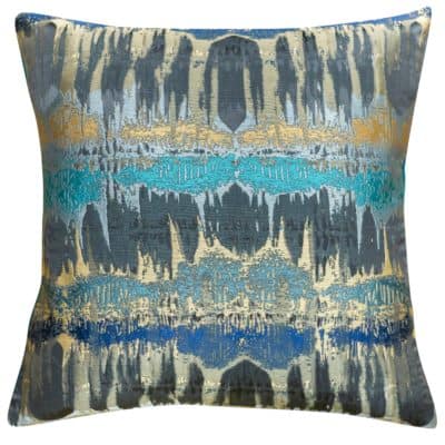 Savannah Cushion in Teal Blue