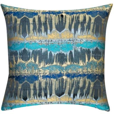 Savannah Extra-Large Cushion in Teal Blue