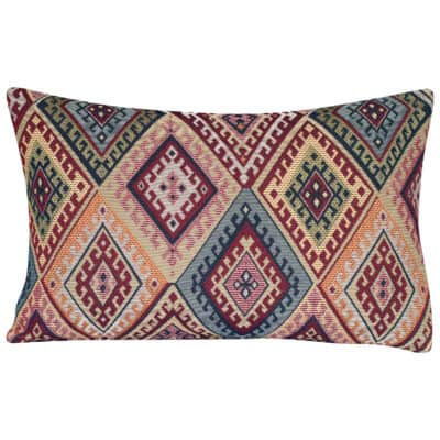 Turkish Kilim Weave XL Rectangular Cushion