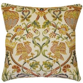 Antique Griffin Tapestry Cushion