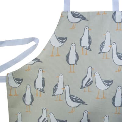 Seagull Apron in Taupe