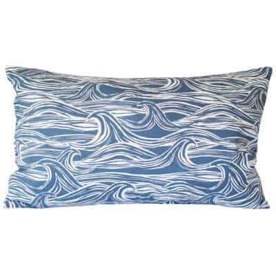 Ocean Waves XL Rectangular Cushion
