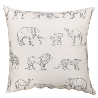 Longleat Parade Extra-Large Cushion in Natural