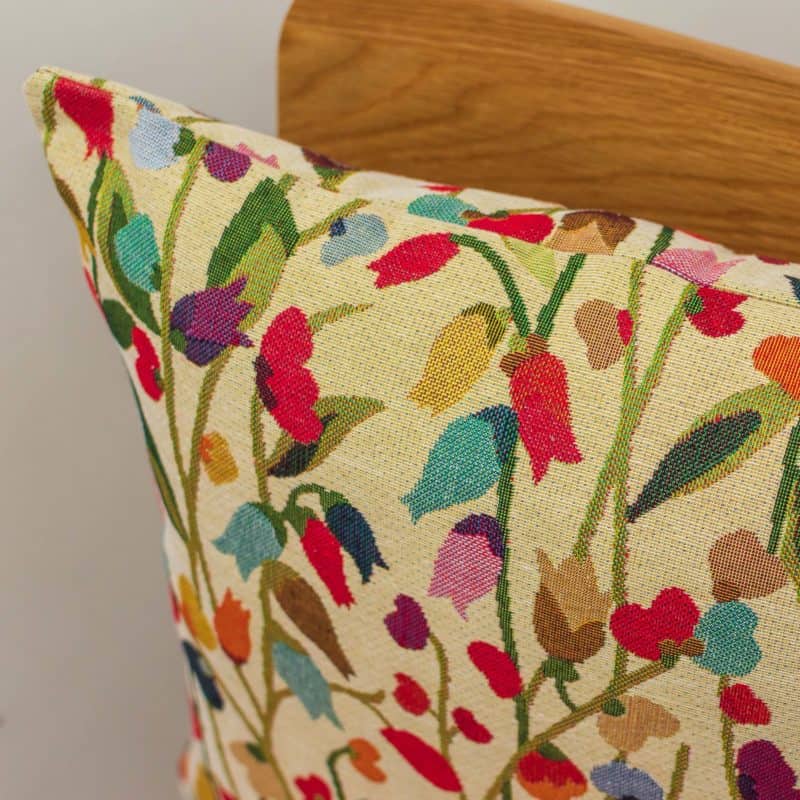 Tulip Tapestry Floral Cushion