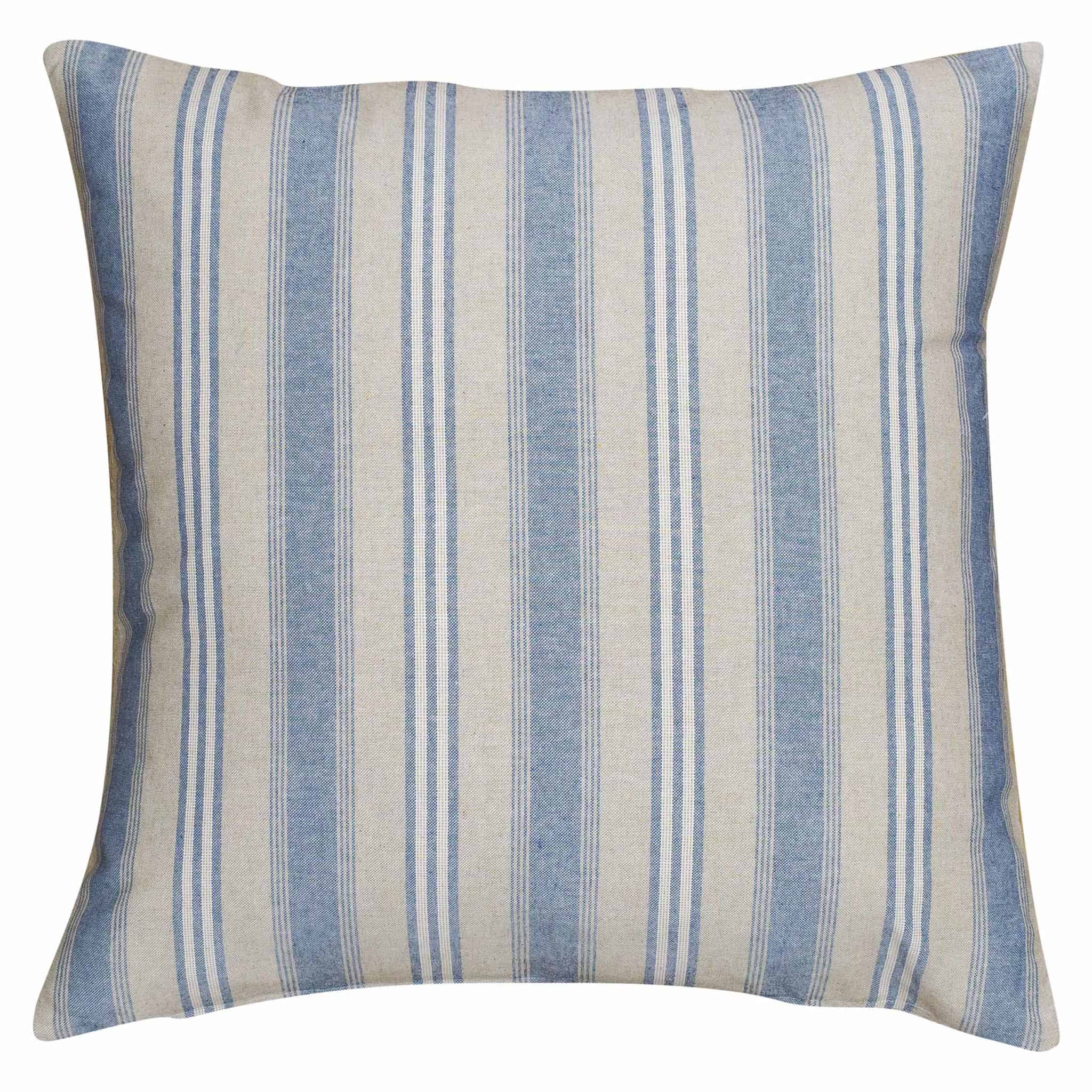 Atlas Cushion in Duck Egg Blue - Linen Loft