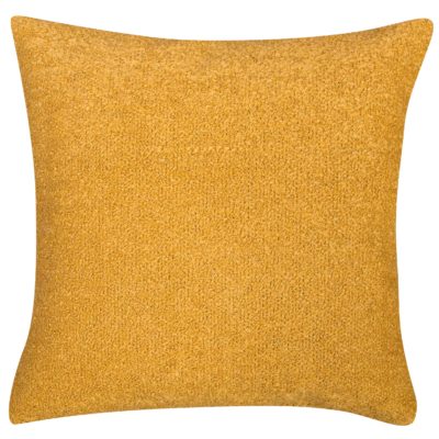 Textured Teddy Bear Boucle Extra-Large Cushion in Honey