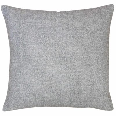Textured Teddy Bear Boucle Extra-Large Cushion in Soft Grey