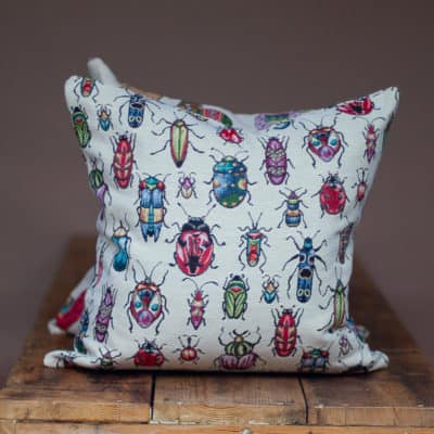 Tapestry Bugs Cushion