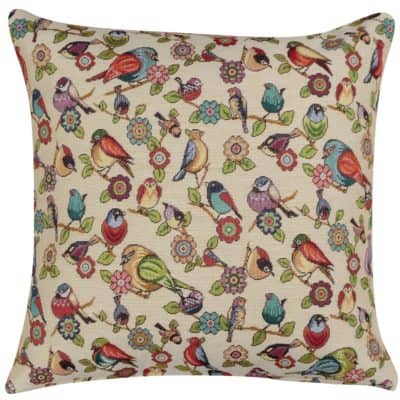Tapestry Songbird Cushion
