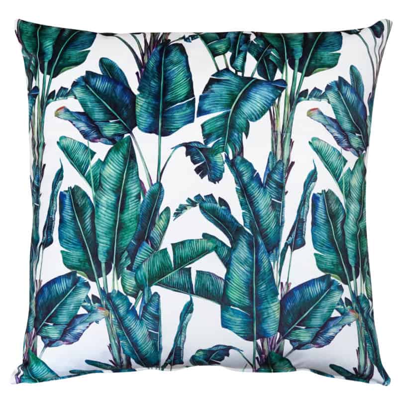 Rios Velvet Jungle Extra-Large Cushion in Natural